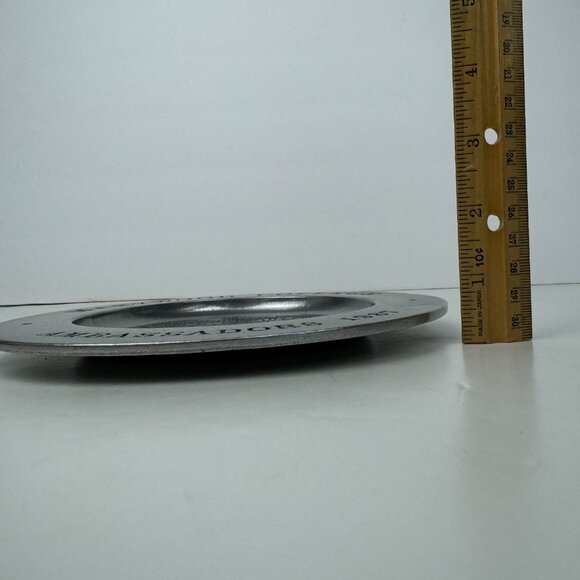 Vtg 87 Pewter Marywood College University Souvenir Collectible Plate Ambassadors - Picture 6 of 15